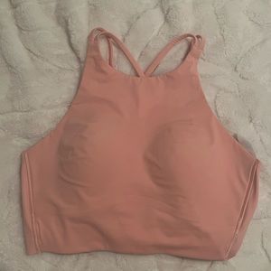 Lululemon like a cloud high neck long line bra